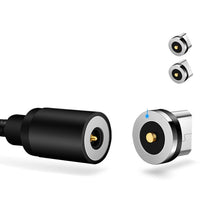 HKM-275987 3-in-1 Magnetic Data Cable for iPhone, Android, and Type-C - 1 Meter Length