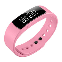 HKM-276115 Simple LED Display Sports Bracelet Watch - Available in Multiple Colors