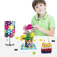 HKM-276179 Creative DIY Building Blocks Construction Puzzle for Kids - Age 5 and Up, Educational Playhouse Assembly Set