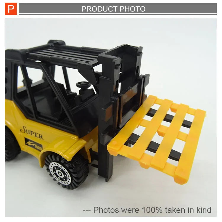HKM-276243 1/64 Scale Diecast Construction Metal Excavator Truck for Kids - EPT Model EPT277725