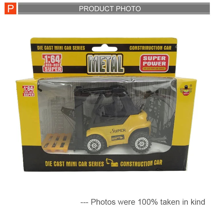 HKM-276243 1/64 Scale Diecast Construction Metal Excavator Truck for Kids - EPT Model EPT277725