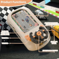 HKM-276563 Interactive Racing Car Steering Wheel Toy for Kids, Educational Simulation Play, Desktop Game for Ages 0-7