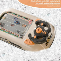 HKM-276563 Interactive Racing Car Steering Wheel Toy for Kids, Educational Simulation Play, Desktop Game for Ages 0-7