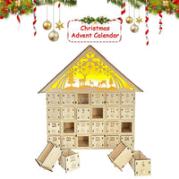 HKM-276883 Handmade European Style Wooden Christmas Ornaments for Office Decoration