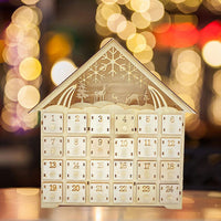 HKM-276883 Handmade European Style Wooden Christmas Ornaments for Office Decoration