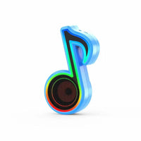 HKM-277459 Colorful Wireless Musical Note Speaker with Bluetooth and Built-in Battery