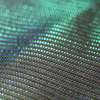 HKM-277587 Bright Diamond Blue Gradient Glitter Mesh Fabric - 145cm Width, 50cm Length