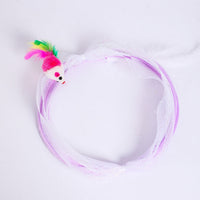 HKM-277587 S-type Pet Cat Tunnel with Feather Toy – Interactive Play Channel for Kittens