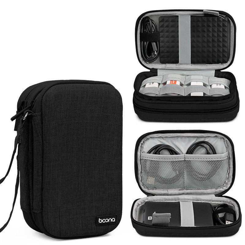 HKM-277779 2.5-Inch Portable Hard Disk Protective Storage Cover - Oxford Cloth, Double & Single Layer Options Available