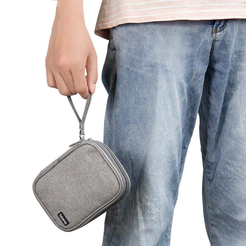HKM-277779 2.5-Inch Portable Hard Disk Protective Storage Cover - Oxford Cloth, Double & Single Layer Options Available