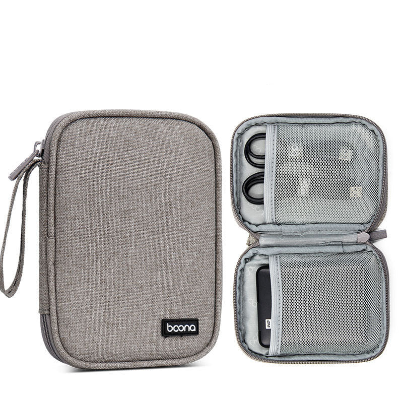 HKM-277779 2.5-Inch Portable Hard Disk Protective Storage Cover - Oxford Cloth, Double & Single Layer Options Available