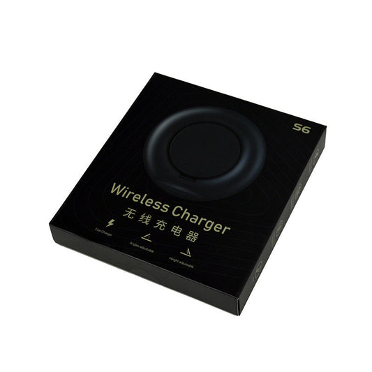 HKM-278163 Folding Vertical Wireless Charger with Type-C Input and 10W Qi Standard