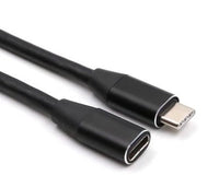 HKM-278291 USB 3.1 Type-C Male to Female Extension Cable - Silver, Gold, Gray, Black, Rose Gold - 1 Meter Length, Eco-Friendly PVC