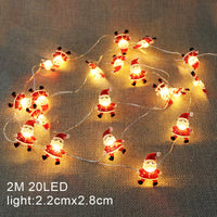 HKM-278355 Christmas Copper Wire Lantern with 20 LED Decorative Lights for Indoor and Outdoor Use