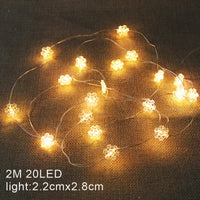 HKM-278355 Christmas Copper Wire Lantern with 20 LED Decorative Lights for Indoor and Outdoor Use