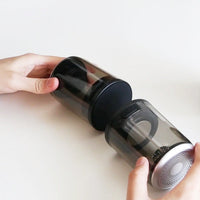 HKM-278611 Transparent Bluetooth Speaker with Dual-Radiation Design and TWS Function, 5-Hour Battery Life, Suction Cup Included