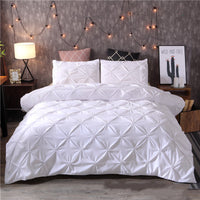 HKM-278675 Plain Polyester Quilt Cover - Personalized Fashion Series with Edging