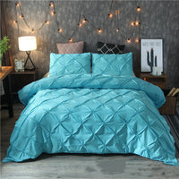 HKM-278675 Plain Polyester Quilt Cover - Personalized Fashion Series with Edging