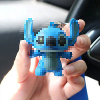 HKM-278739 Cartoon Voice-Activated Keychain with Glowing Feature for Kids and Teens