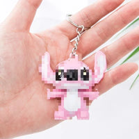 HKM-278739 Cartoon Voice-Activated Keychain with Glowing Feature for Kids and Teens