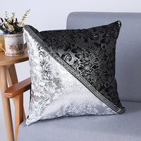 HKM-278739 Modern Cotton Canvas Car Sofa Cushion Cover - 45x45cm, Reactive Print Design