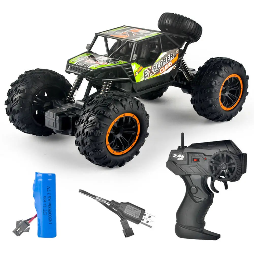 HKM-278867 Off-Road Remote Control Stunt Car for Kids and Teens, 2.4GHz, 1:18 Scale, 4 Channels, Ready-to-Go