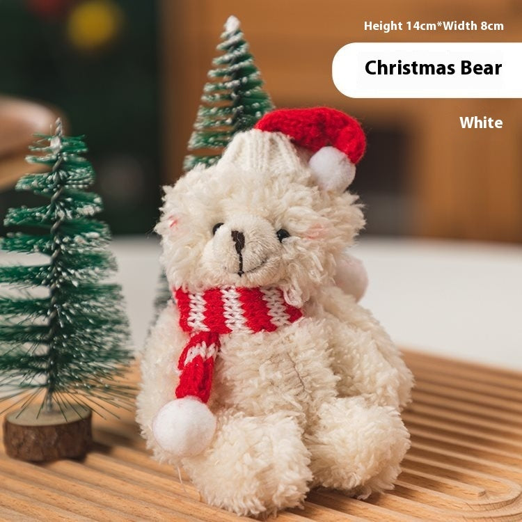 HKM-279187 Christmas Gift Packaging Basket with Candy, Cute Bears, and Holiday Decorations