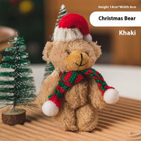 HKM-279187 Christmas Gift Packaging Basket with Candy, Cute Bears, and Holiday Decorations