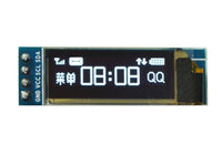 HKM-279251 0.91 Inch OLED Display Module 128x32 Adjustable Brightness IIC Serial Port