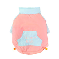 HKM-279379 Warm Cotton-Padded Jacket for Winter in Blue and Pink - Available in Sizes L to 3XL