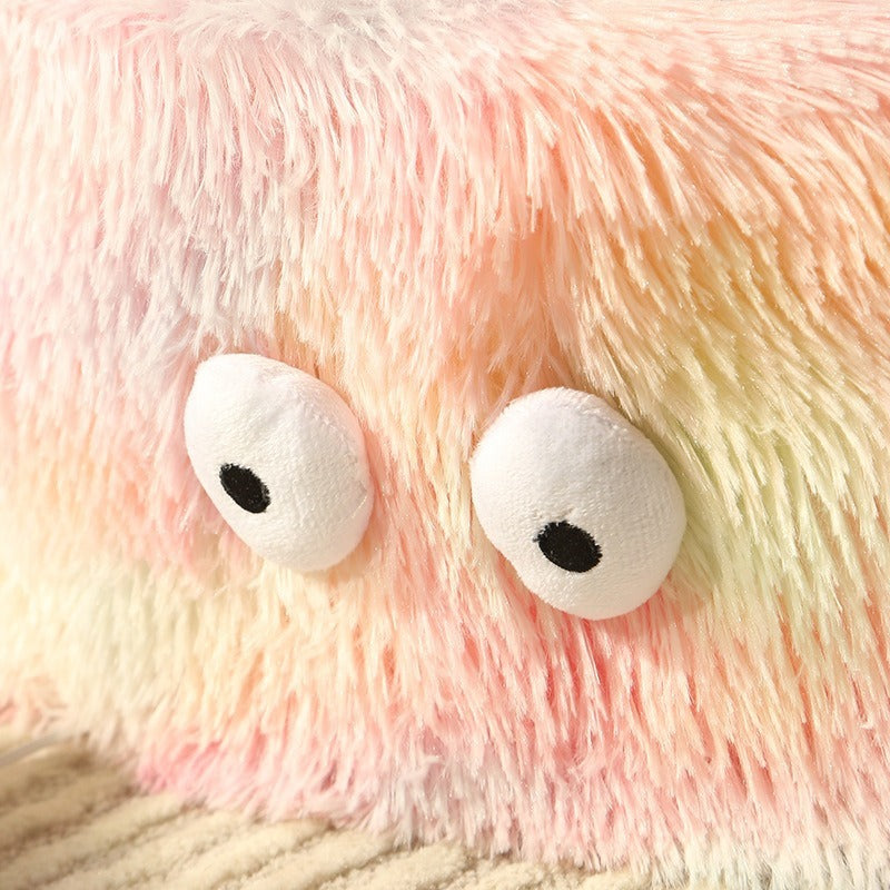 HKM-279443 Winter Warm Cute Eye Small Monster Cat Bed Pet Cat Bed Round Nest Dog Bed Dog House Cat House Cat Teaser Pet Pad