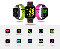 HKM-279571 Smart Watch with Bluetooth Calling and Heart Rate Detection - 1.54-Inch Touch Screen, Smart Reminder Function, TPU Strap, USB Charging