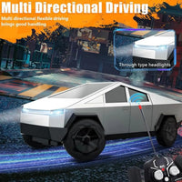 HKM-279699 Remote Control Electric Pickup Truck with Head Lighting - Wireless Rechargeable Road Toy for Kids, 25CM