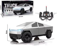 HKM-279699 Remote Control Electric Pickup Truck with Head Lighting - Wireless Rechargeable Road Toy for Kids, 25CM