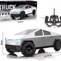 HKM-279699 Remote Control Electric Pickup Truck with Head Lighting - Wireless Rechargeable Road Toy for Kids, 25CM