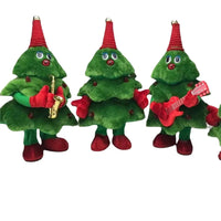 HKM-279891 Christmas Plush Doll Singing and Dancing Santa Claus - 41cm Toy for Kids