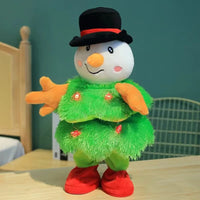 HKM-279891 Christmas Plush Doll Singing and Dancing Santa Claus - 41cm Toy for Kids