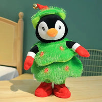 HKM-279891 Christmas Plush Doll Singing and Dancing Santa Claus - 41cm Toy for Kids
