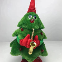 HKM-279891 Christmas Plush Doll Singing and Dancing Santa Claus - 41cm Toy for Kids