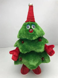HKM-279891 Christmas Plush Doll Singing and Dancing Santa Claus - 41cm Toy for Kids
