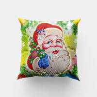 HKM-280275 DIY Christmas Diamond Painting Pillowcase, 30x30cm, Resin Drill Design