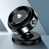 HKM-280275 Magnetic Car Phone Holder with Vacuum Adsorption - 15W Power, Silver & Black Options