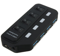 HKM-280403 7-Port USB 3.0 Hub with Hot Swap and Overload Protection - Compact and Portable Design