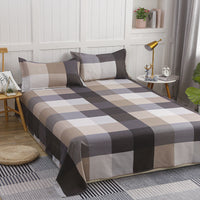 HKM-280531 Cozy Thickened Ground Wool Four-Piece Plant Cashmere Bedding Set in Multiple Sizes