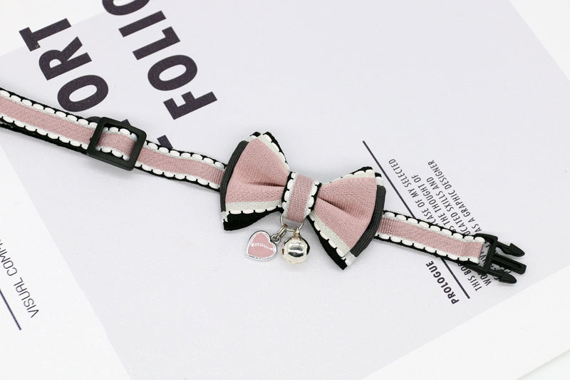 HKM-280915 Fresh Floral Cat and Small Dog Bell Collars with Adjustable Size and Color Options