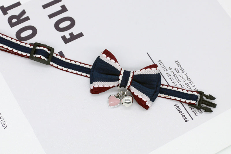 HKM-280915 Fresh Floral Cat and Small Dog Bell Collars with Adjustable Size and Color Options