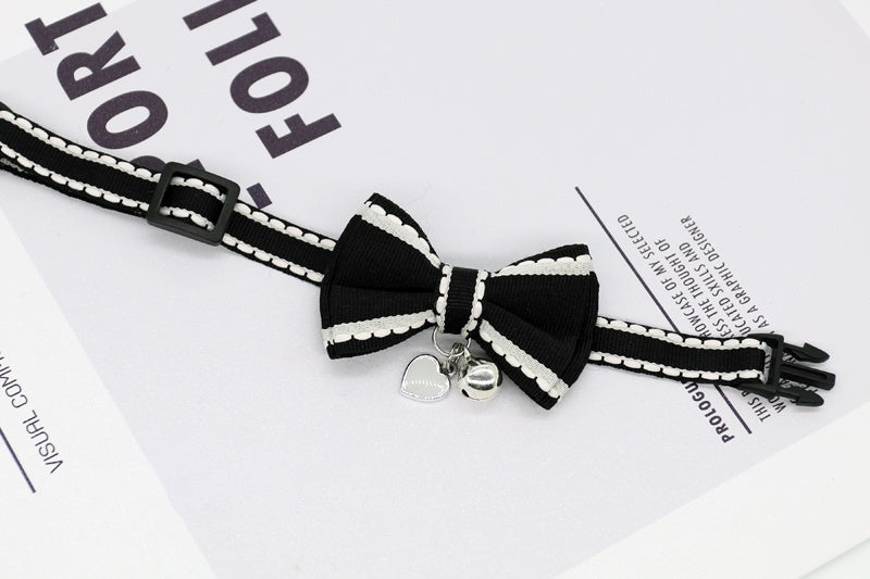 HKM-280915 Fresh Floral Cat and Small Dog Bell Collars with Adjustable Size and Color Options