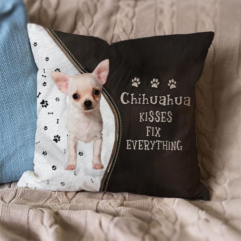 HKM-281171 Modern Geometric Linen Pillowcase for Sofa and Cushion, Short Plush Cover with PP Cotton Filling