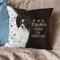 HKM-281171 Modern Geometric Linen Pillowcase for Sofa and Cushion, Short Plush Cover with PP Cotton Filling