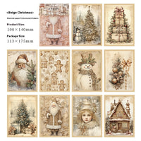 HKM-281171 Retro Decorative Paper Pack – 20 Sheets of Material Paper (100x140mm)